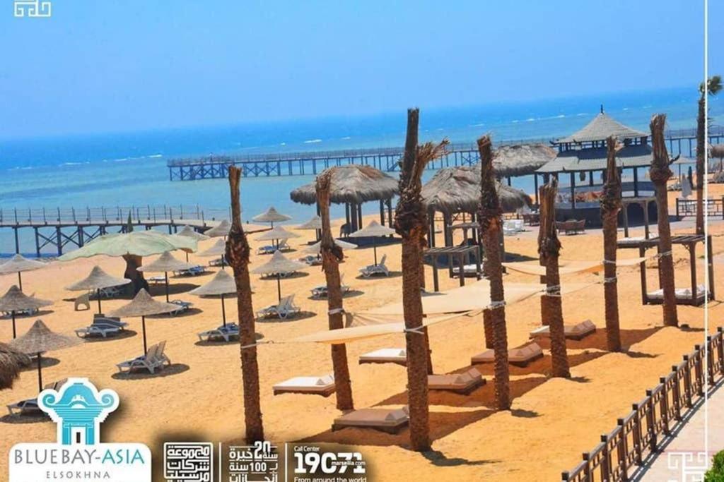 Amazing Chalet At Bluebay Asian Resort Pool View - Families Only Ain Sukhna Eksteriør bilde